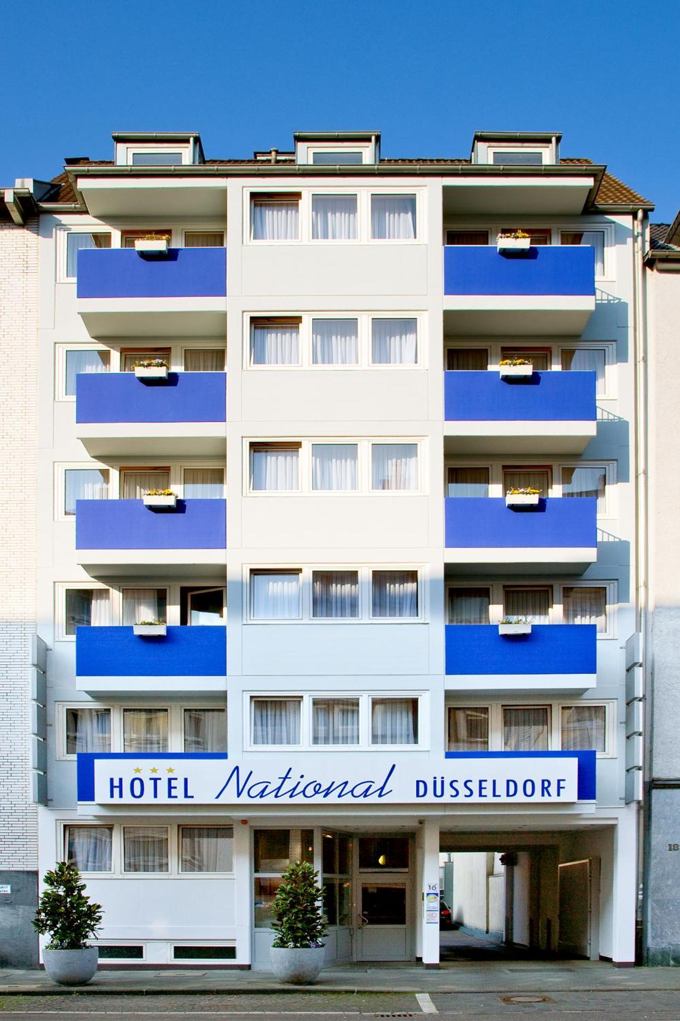 Hotel National Duesseldorf Kültér fotó